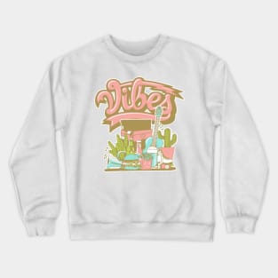 Vibes Sun Club Arctic Orange Crewneck Sweatshirt